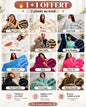 Plaid Ultra Doux Oversize en Peluche – Effet Nuage & Confort Cocooning