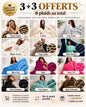Plaid Ultra Doux Oversize en Peluche – Effet Nuage & Confort Cocooning