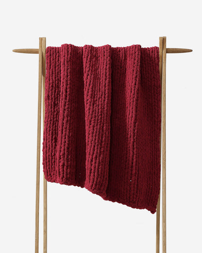 Snug Chunky Knit Throw