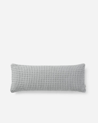 Snug Waffle Lumbar Pillow