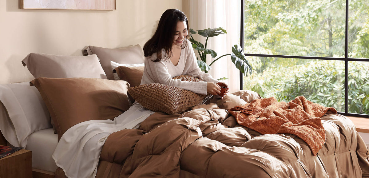 Premium Bamboo Viscose Sham Set