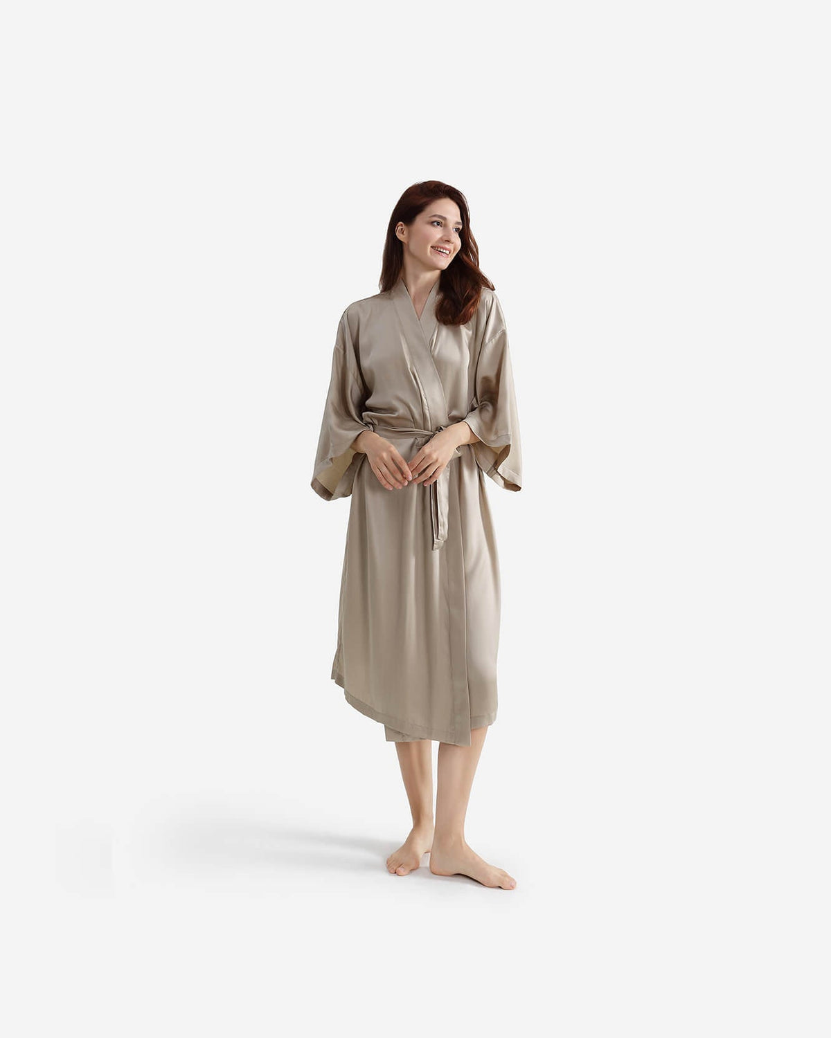 Silky Lyocell Kimono