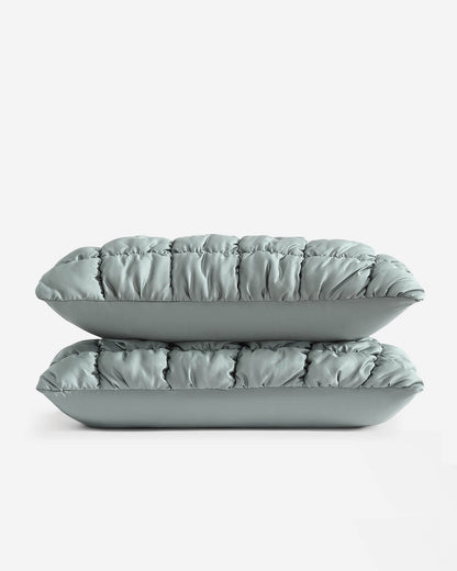 Silky Lyocell Puff Sham Set