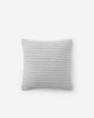 Snug Striped Euro Pillow