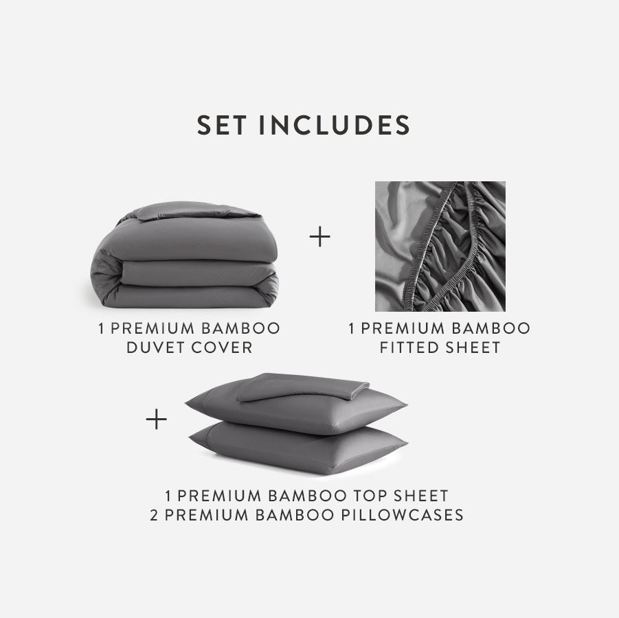 Premium Bamboo Viscose Duvet Move In Bundle