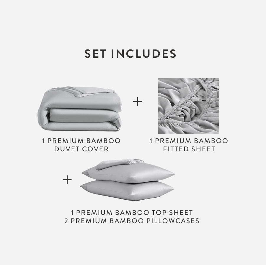Premium Bamboo Viscose Duvet Move In Bundle