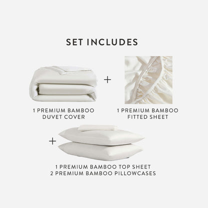Premium Bamboo Viscose Duvet Move In Bundle