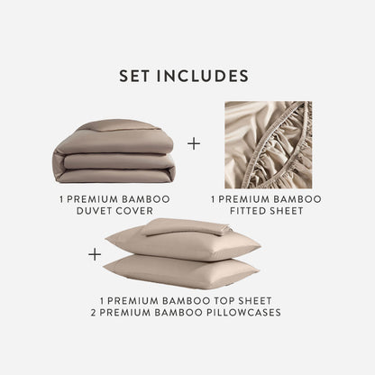 Premium Bamboo Viscose Duvet Move In Bundle
