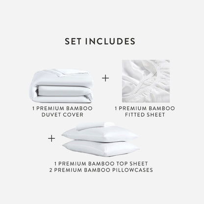 Premium Bamboo Viscose Duvet Move In Bundle