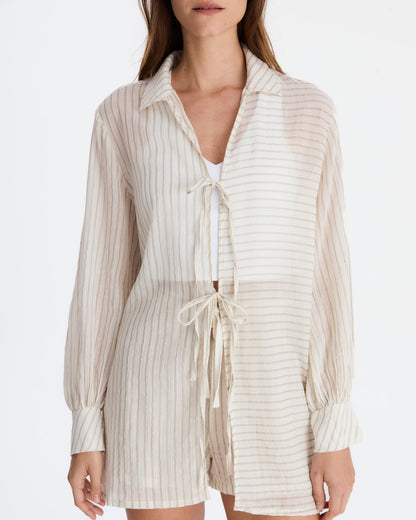 Salvia Cotton Mist Pool Cover Up