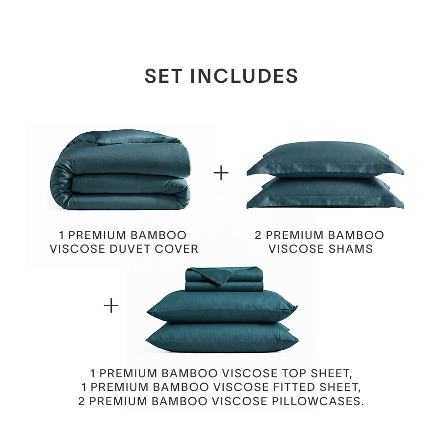 Premium Bamboo Viscose Duvet Move In Bundle