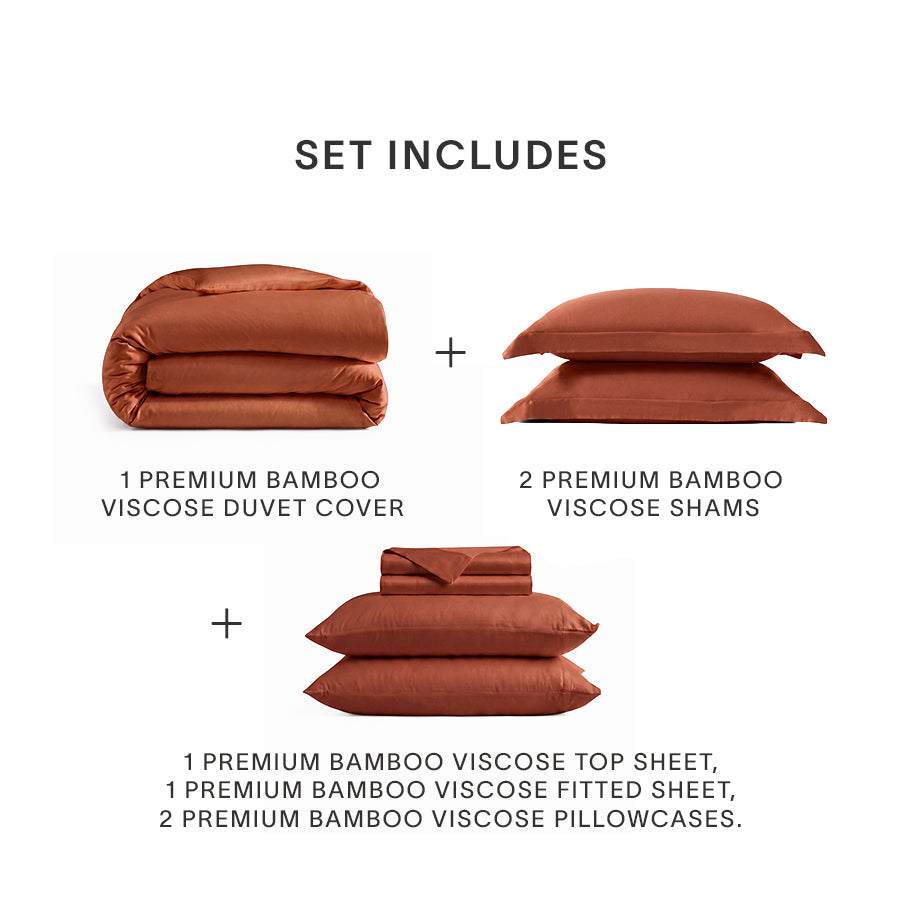 Premium Bamboo Viscose Duvet Move In Bundle