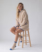 Snug Blanket Hoodie with Piping + Socks Bundle