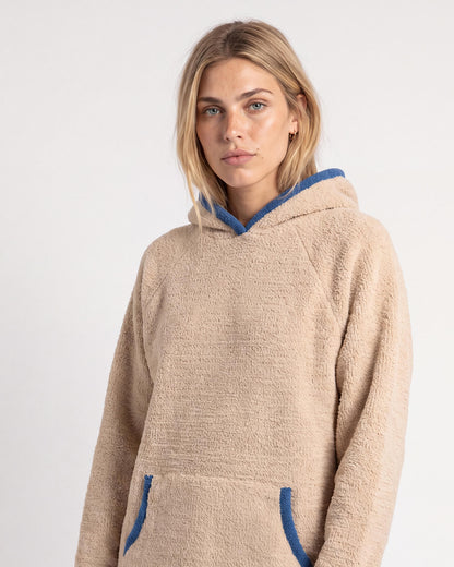 Snug Blanket Hoodie with Piping + Socks Bundle
