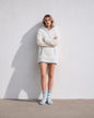 Snug Blanket Hoodie with Piping + Socks Bundle