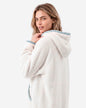Snug Blanket Hoodie with Piping