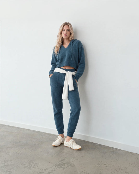 Snug Lite Cropped Hoodie + Jogger Set